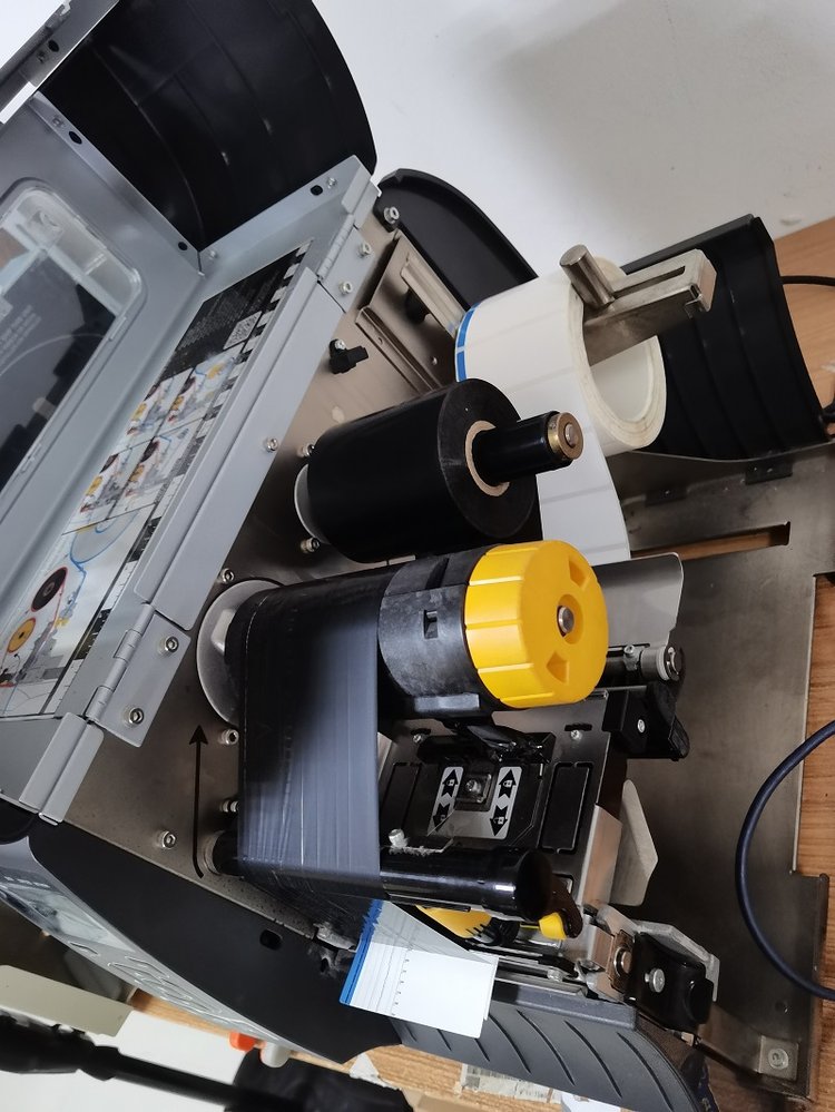 斑马热转印打印机的基本工作原理